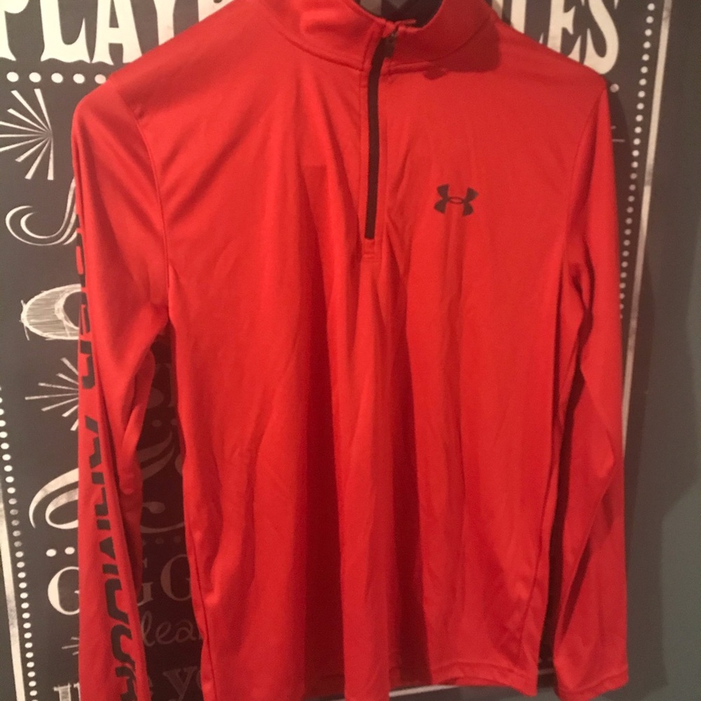 Under Armor half zip boys long sleeve shirt